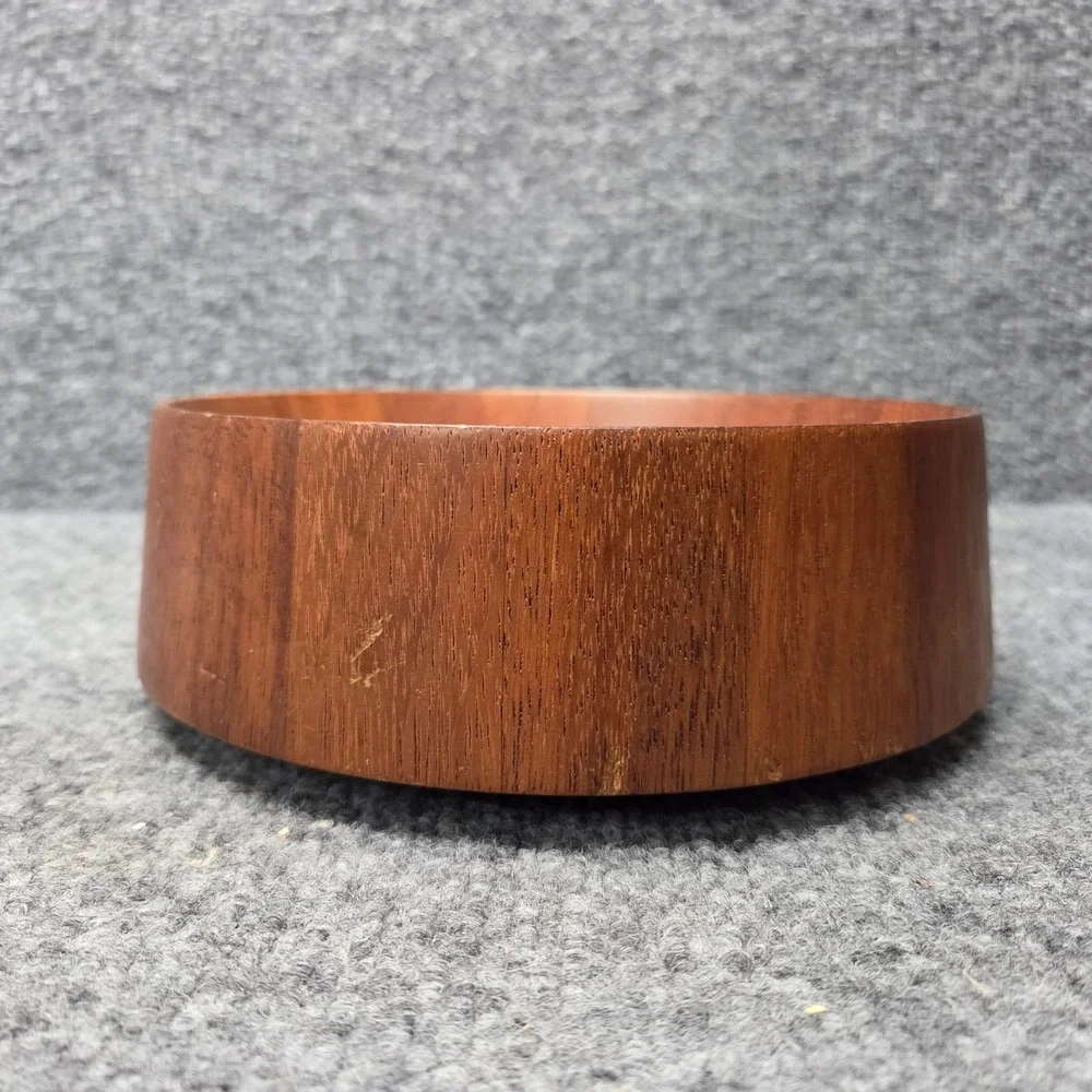 MCM Teak Serving Bowl Dansk Designs VTG Scandinavian Design 70s Dansk Kobenstyle